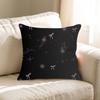 Cute Pink Black Full Screen Bow Dot Cushion Cover Decorative Pillow Sofa Home Decor Case Pillow Cases