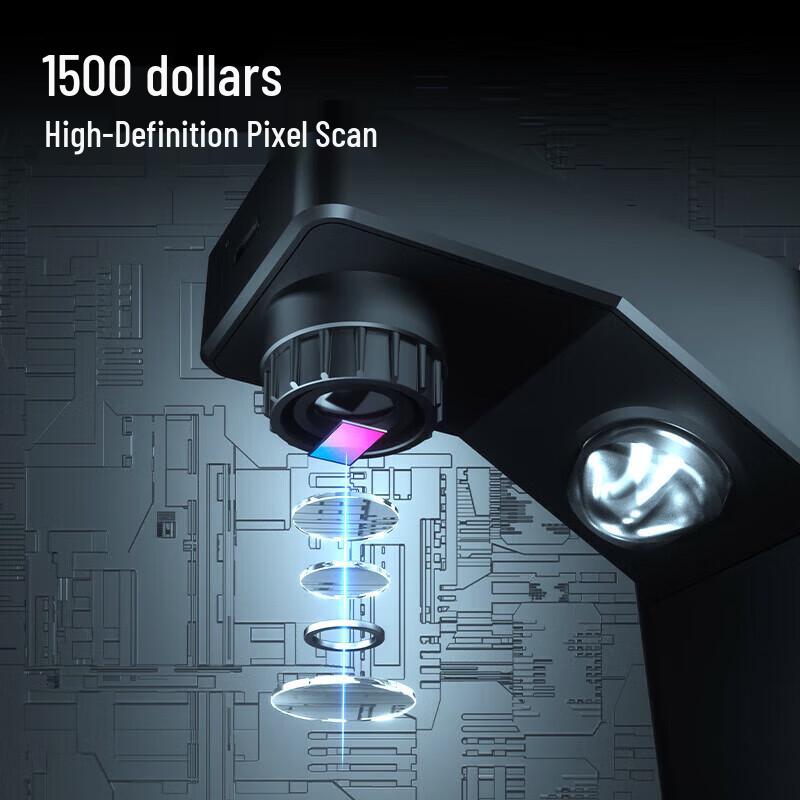 Deli High-Speed Document Camera Scanner CN Plug (adapter Included)