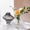 Irregular Glass Vase - Luxury Decorative Ornament for Living Room & Dining Table