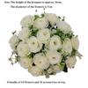 18 Heads Real Happy Flower Mini Crystal Grass Bouquet Rose Flowers Decorative  Home Decorative
