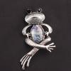 Frog Brooch Pin Fashion Animal Alloy Decorative Jewelry For Women Men