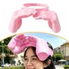 Hand Shaped Sun Hat Protector Unique Funny Headband for Pool Summer Festival Yellow