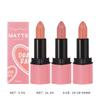 DragonRanee Heart-shaped Waterproof Long-lasting Non-transfer Velvet Matte Nude Lipstick