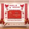 Double Happiness Wedding Room Decoration Set for New Homes - Living Room & TV Wall Decor