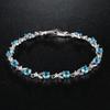 Kerastase Mori Girl Zircon Bracelet with Austrian Crystal, Gold-Plated Jewelry