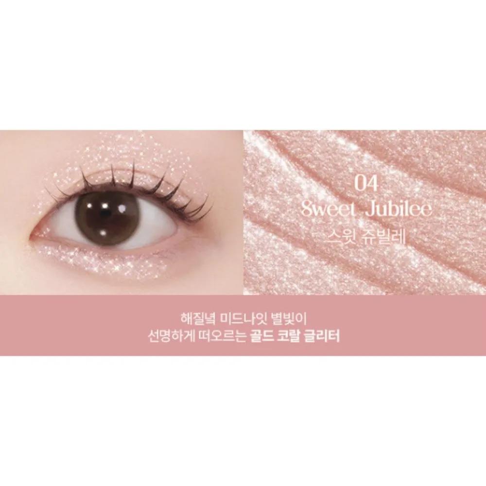 Forencos Liquid Glitter 04 Sweet Jubilee Gold Coral x2