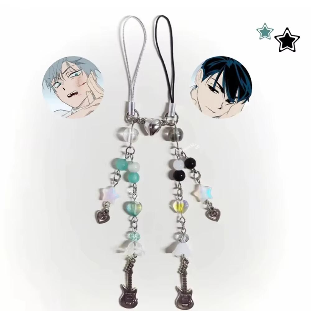 

2Pcs Alien Stage Ivan & Till Cartoon Keychain Acrylic Chain for Woman Men Fashion Anime Figure Acrylic Keyring Pendant Gift