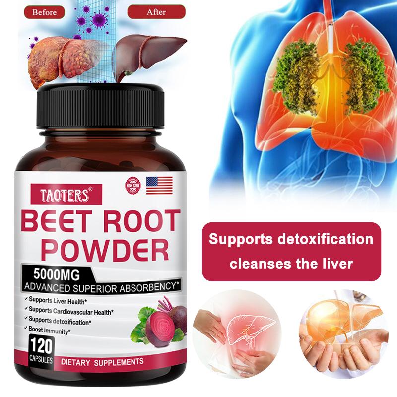 Black pepper grape seeds beetroot 5000mg 120 capsules