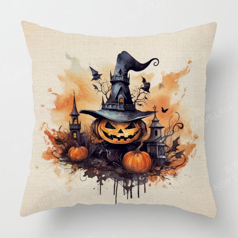 

Декоративная подушка Домашний декор для гостиной Наволочка 40*40 40x40см 60x60см 45x45см 50x50см Хэллоуин Осень 24x24in 60x60cm