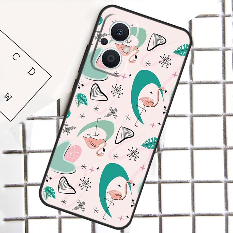 Flamingo For OPPO Reno 14F 13F 12F 11F 10 11 12 13 14 Pro 7 8 Lite 8T OPPO Find X6 X5 X8 X9 Pro Case
