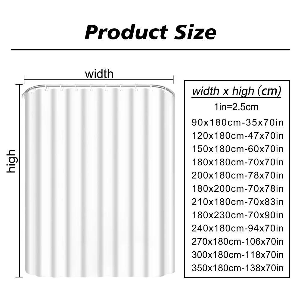 Nautical Starfish Seashell Coral Shower Curtain Ocean Themed Shower Curtains For Bathroom Polyester Fabric Coastal Bath Curtains