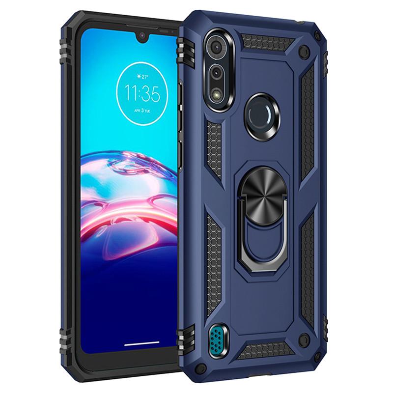 For Motorola Moto E5 E6 Plus E7 E7i Power 2021 Case Shockproof Magnetic Ring Bracket Cover For Moto E6S E6i E 2020