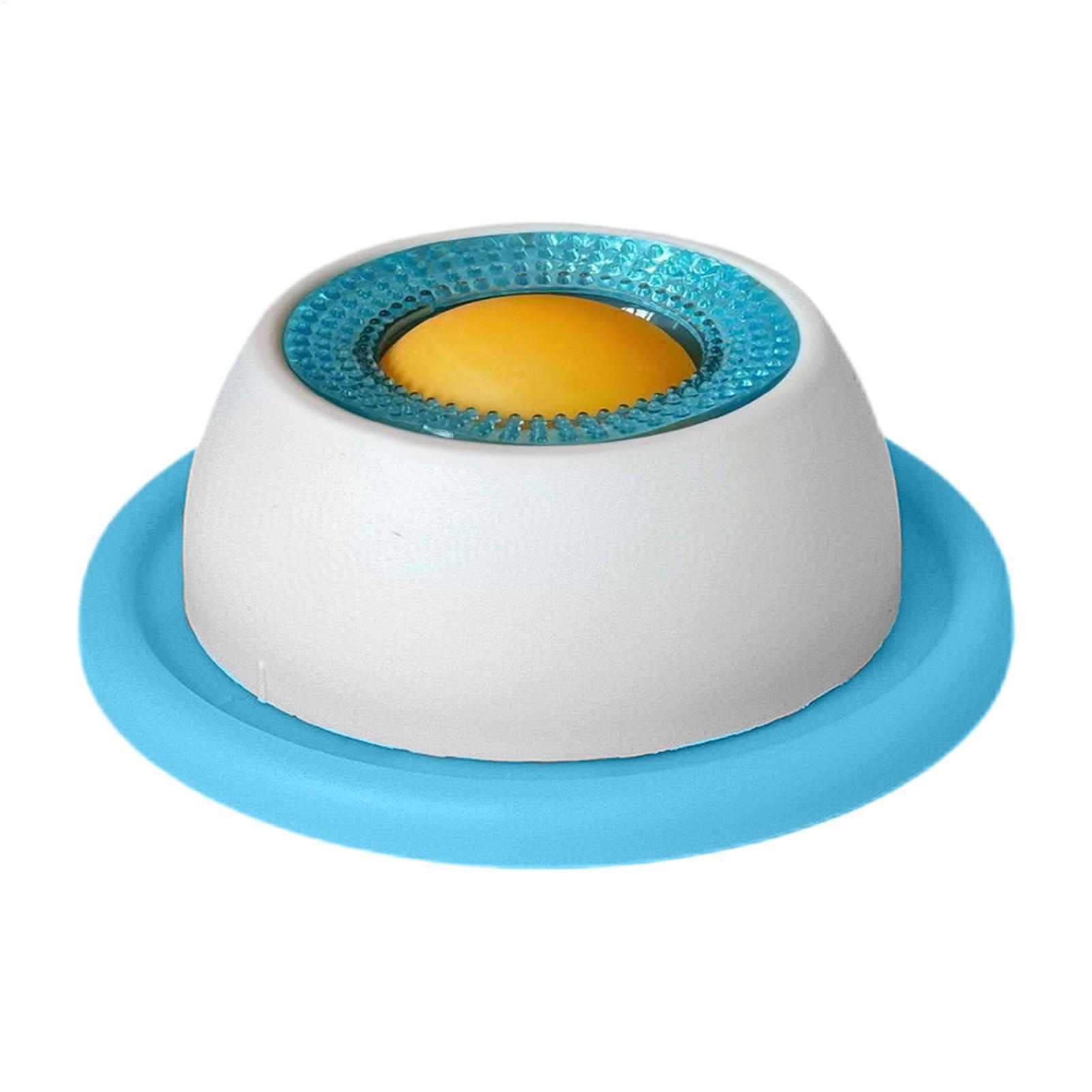 Dog/cat licking bowl, pet licking toy slow food bowl, non-slip licking bowl, educational toy, makes dogs/cats love licking. синий
