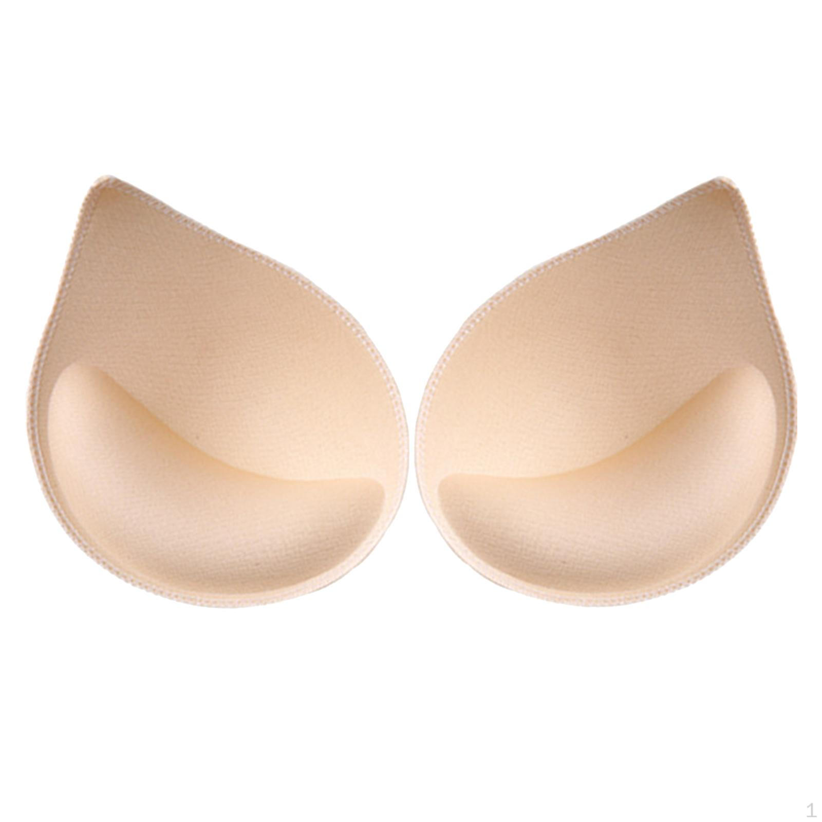 

1 пара вставок для бюстгальтера Съемные дышащие легкие эластичные Skin_15x11.5x3.7cm