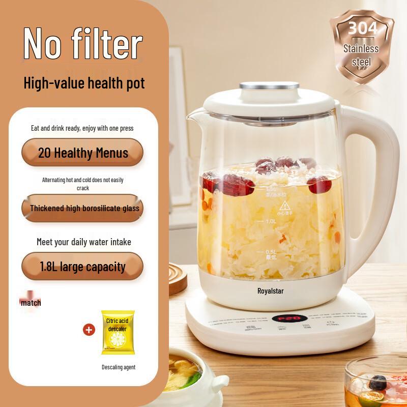 

DiLeBeiEr 1.8L Multifunction Electric Insulated Kettle