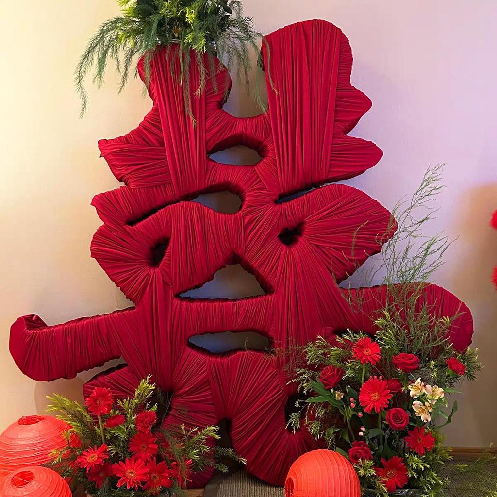 Набір весільних картонних прикрас «Подвійне Щастя», ручна робота