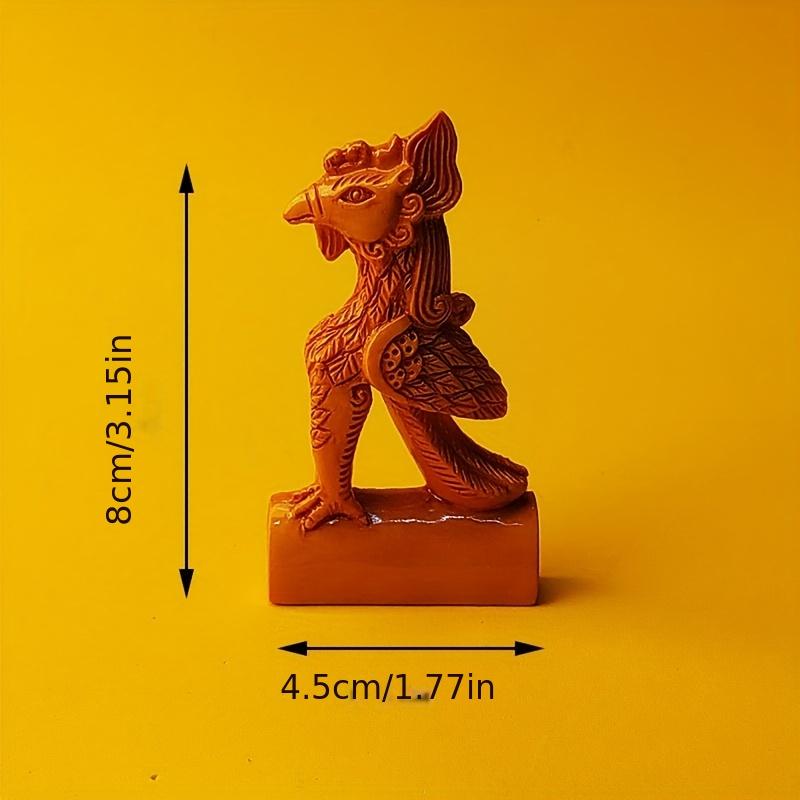 2Pcs Chinese Ancient Building Roof Merchandise Auspicious Beast Refrigerator Sticker Forbidden City Creative Jewelry Magnet