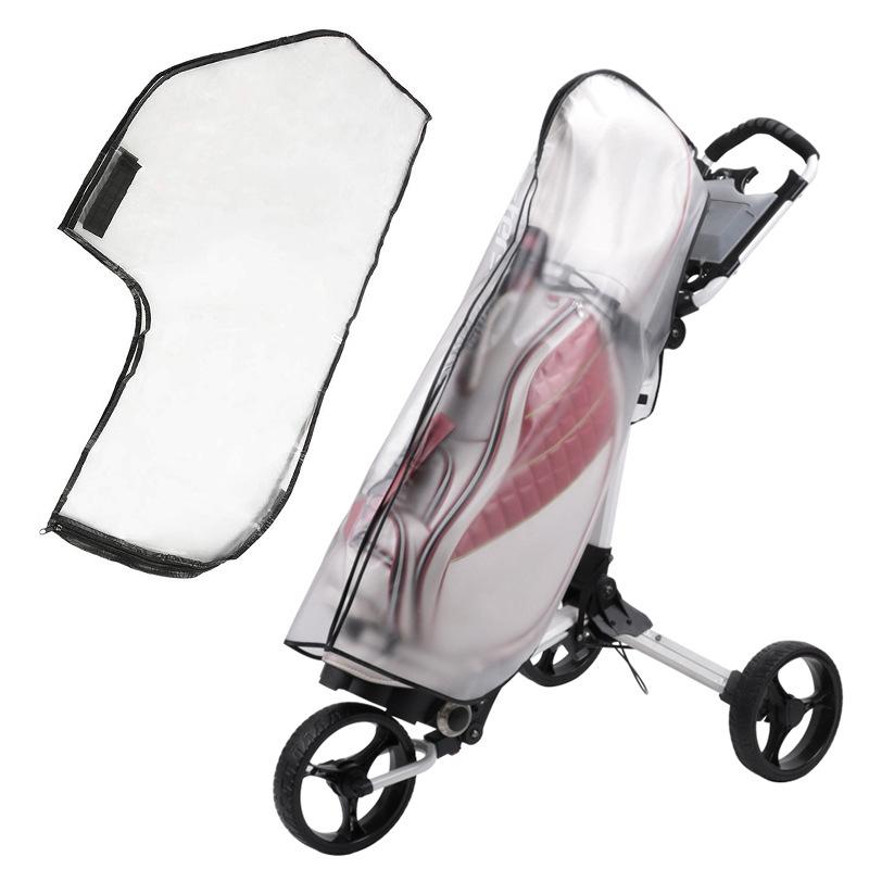 1 Stück Golftaschenabdeckung mit Reißverschluss Wasserdicht Große Kapazität Golfbag Regenschutz Langlebig Staubdicht Outdoor Golftaschenzubehör Platzzubehör