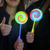 Internet Celebrous Same-Style Fluorescent Lollipop Fluorescent Rotating Gyro Luminous Stick Luminous