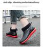 Men's & Women's Waterproof Winter Cotton Rain Boots - Detachable, Warm, All-Season Use