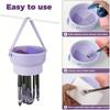 Silicone Makeup Brush Cleaner And Drying Stand - 2 In 1 Portable Brush Cleaning Pad For All Sizes Of Brushes - Easy To Store
