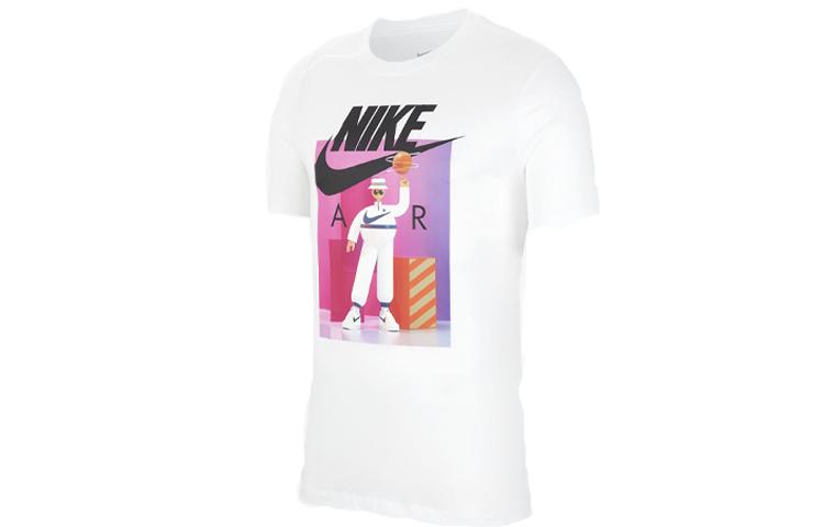 Nike Set-in Sleeve T-Shirt Men s White CW0411-100 M