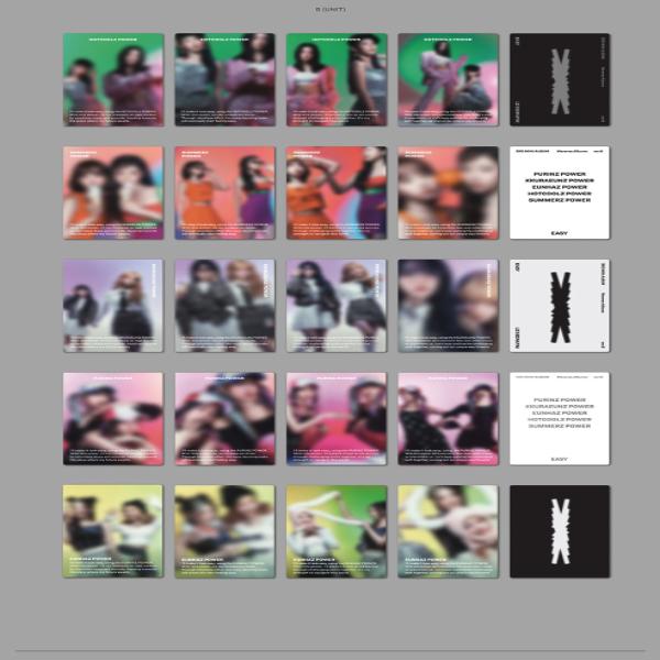 LE SSERAFIM Mini 3. album [EASY] (Weverse Albums Ver.)