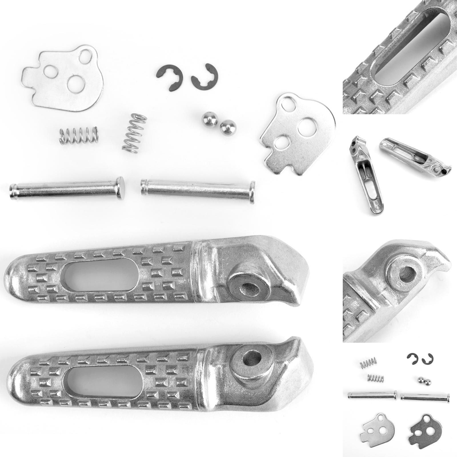 

Rear Foot Peg Footrest For Honda CB1000R CBR 600 1000 RR VTR1000 VTR1000S Silver