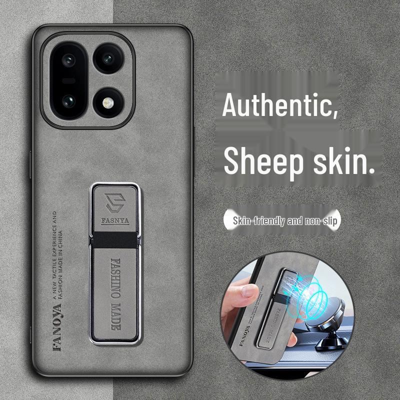 OnePlus 15/ACE 6 Protective Leather Case: Full-Coverage, Anti-Fall Silicone with Lens Protection