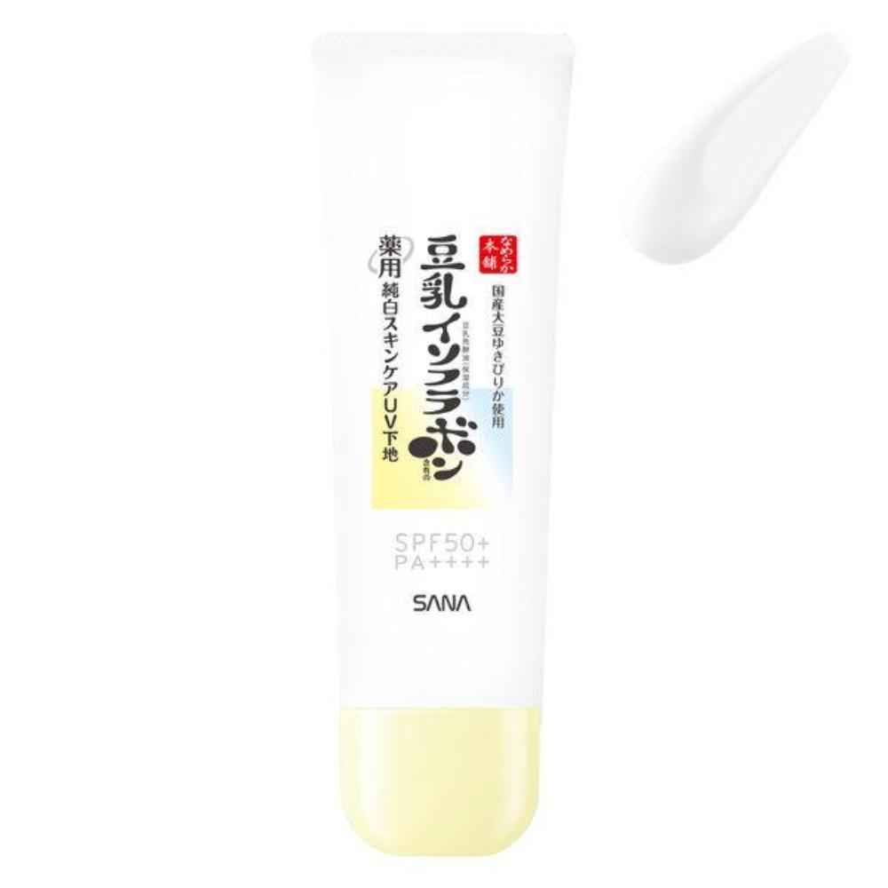 SANA Nameraka Honpo Skincare UV Base Clear Beige  Clear White Medicated 50g