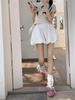 Women's High-Waist Tulip Culottes - Summer 2024 Five-Point Lantern Trousers