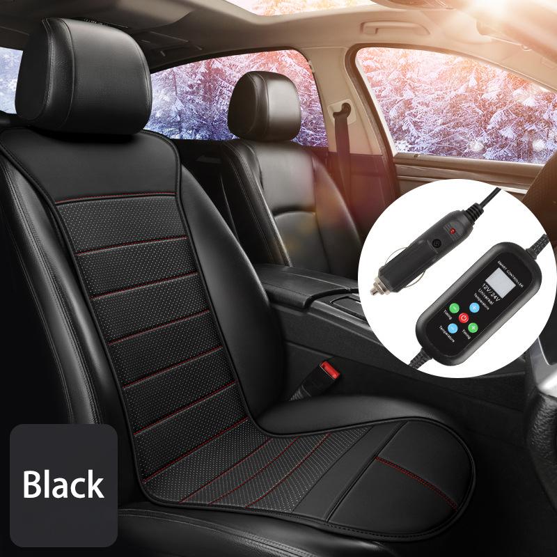 12V-24V Heated Car Seat Cushion Cover Anti Slip Warm Winter Car Seat Cover Universal Auto Seat Heating Pad Interior Accessories
