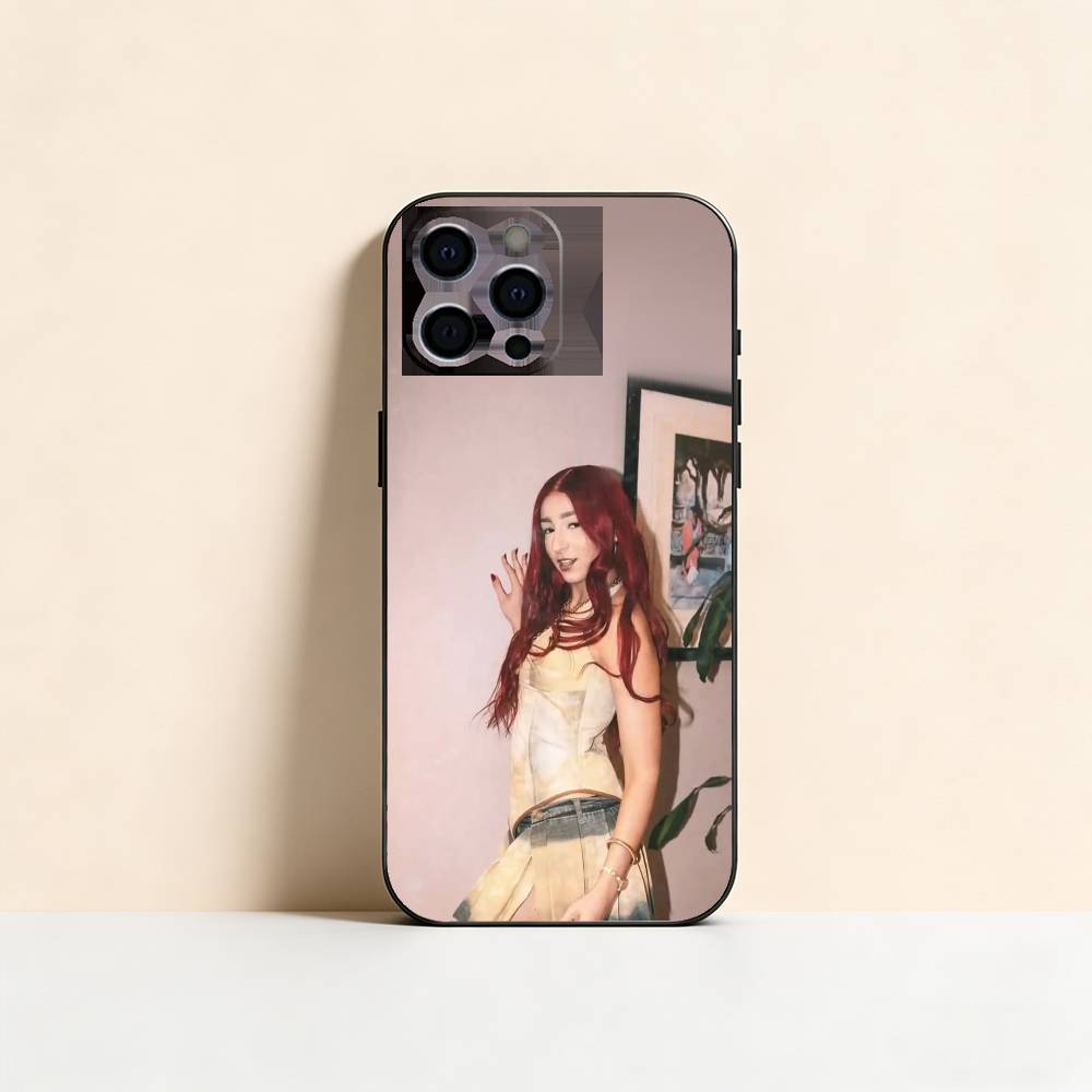 Sänger D-De La R-Rose Handyhülle Für iPhone 17, 16,15,14,13,12,11 Plus,Pro Max, Andere Weiche Schwarze Hülle