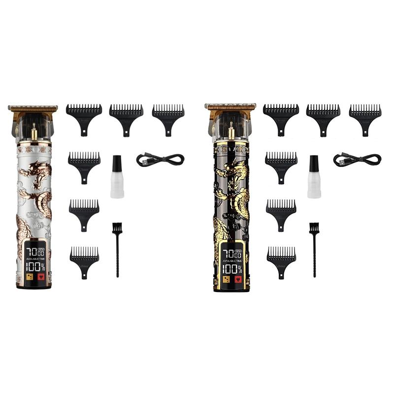 Tagliacapelli Tagliacapelli Per Uomo Ricaricabile USB Tagliabarba Professionale Senza Fili Macchina Tagliacapelli