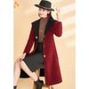 Kobel Elegant Double-Sided Hooded Wool Blend Coat