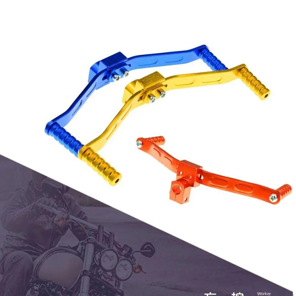 Double-headed Footrest Pedal Shifter Aluminum Zinc Zinc Alloy Shift Lever Replacement Motorbike Retrofit