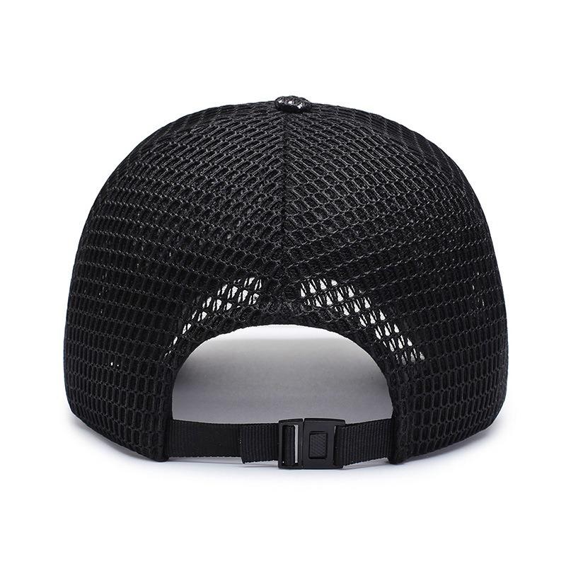 Manufacturer summer Korean version tide casual mesh baseball cap men and women with the same sun protection visor fishing cap