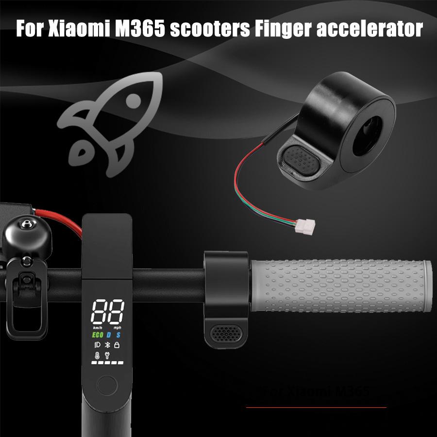 Electric Scooter Thumb Throttle Accelerator For Xiaomi Mijia M365 Electric Scooter Finger Trigger Gearshift Speed Dial Parts Throttles 2