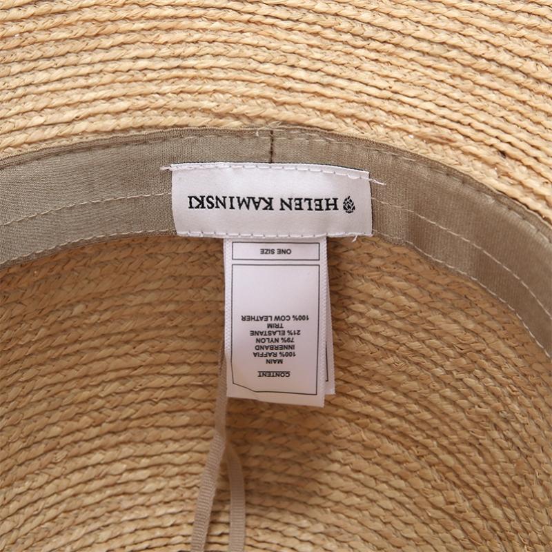 Helen Kaminski Vesa 9 Natural Tan Bucket Hat Hat50173
