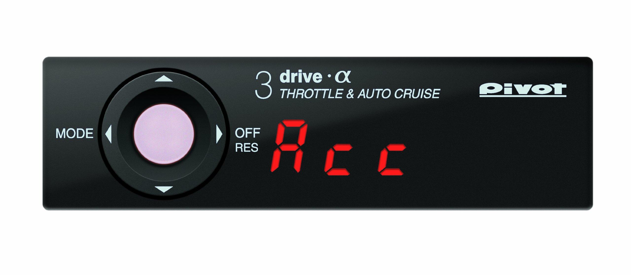 

PIVOT Контроллер дроссельной заслонки 3DA Основной блок 3DA 3-режимный (Круиз-контроль) чёрный