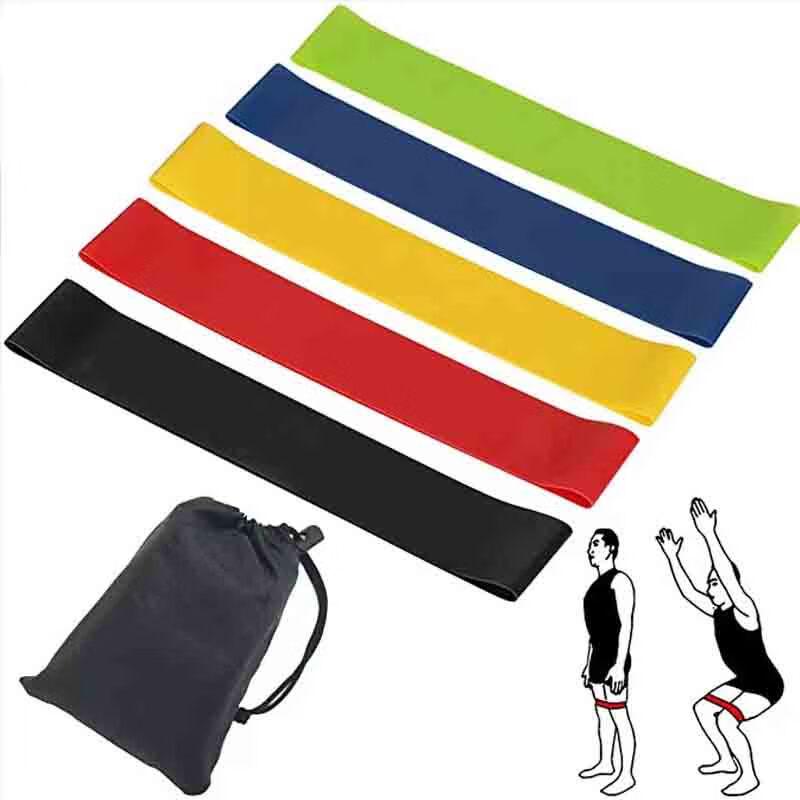 Longchan TPE Yoga Resistance Band Set