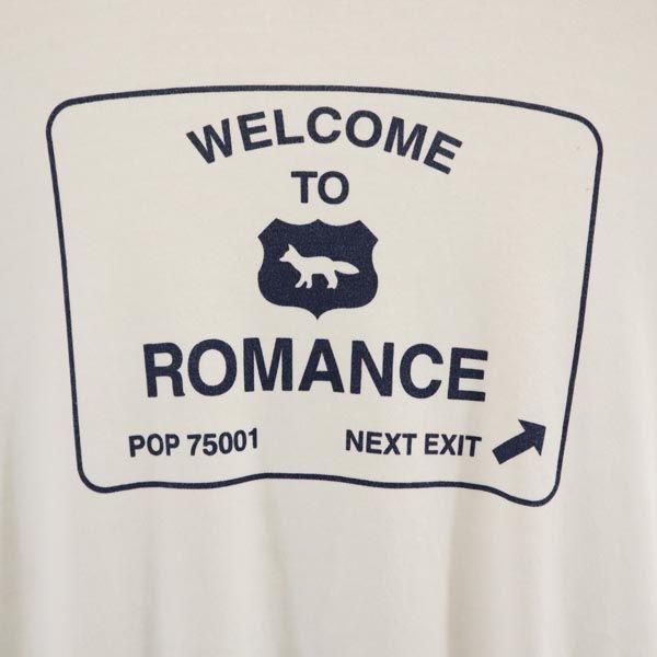 Maison Kitsune Print Short Sleeve T-shirt S White System Men's Used