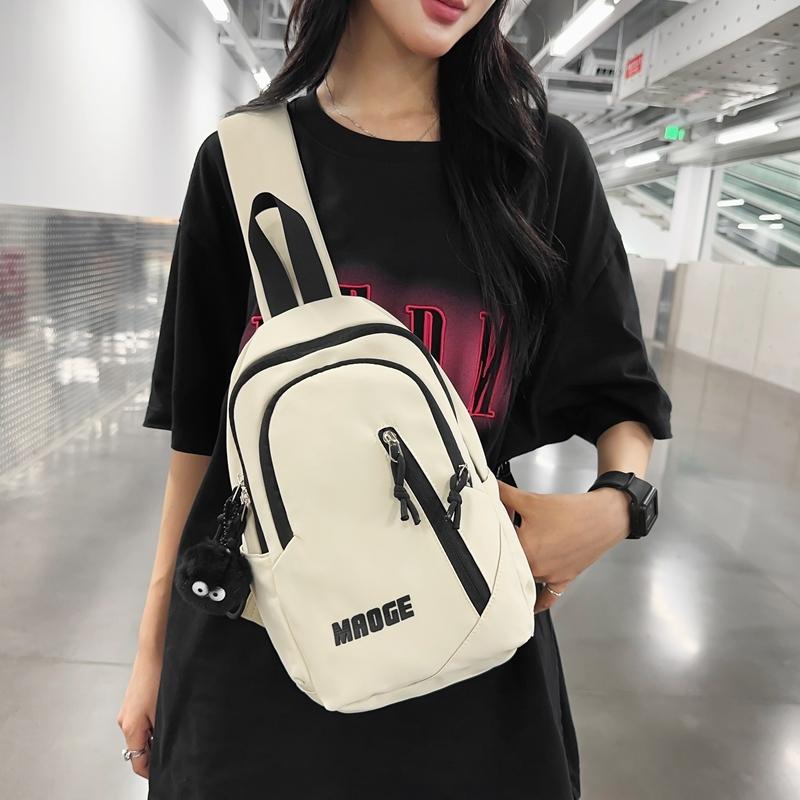 Lightweight Chest Bag Women's Crossbody Bag Men's Sports Riding Large Capacity Shoulder Bag