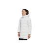 adidas Manteau Mi-long Doudoune à Capuche Sports Outdoor Hiver Femmes Manteaux Blanc GE9992