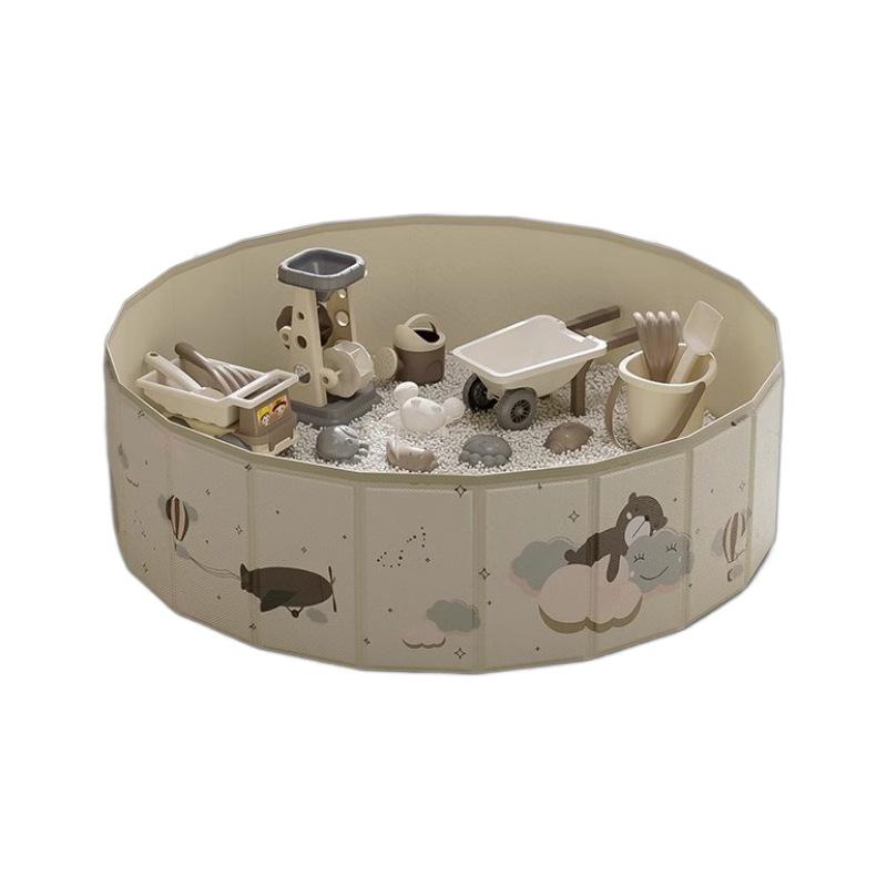 Children's Cassia Seed Sandbox Set - Indoor Play Sand, Shovel, & Digging Tools