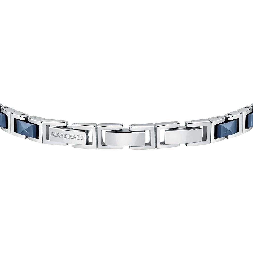 Maserati Men's Bracelet - JM420ATI05 22cm Blue Ceramic [Parallel Import]