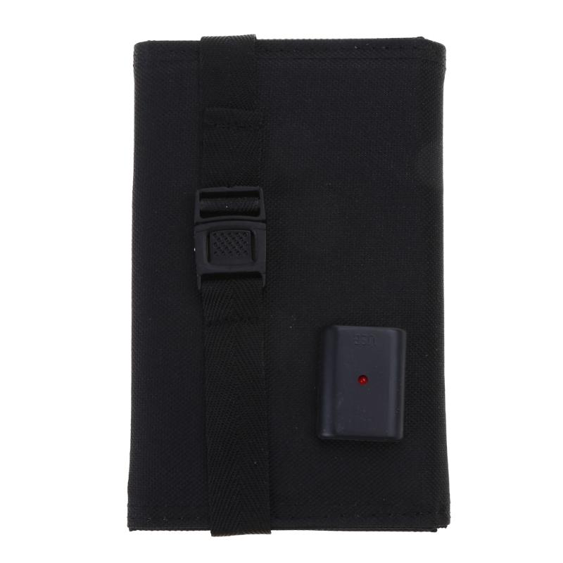 8W 5V USB Solar Panel Portable Folding Foldable Waterproof Power Bank Outdoor Camping Hiking Phone Charger Cells