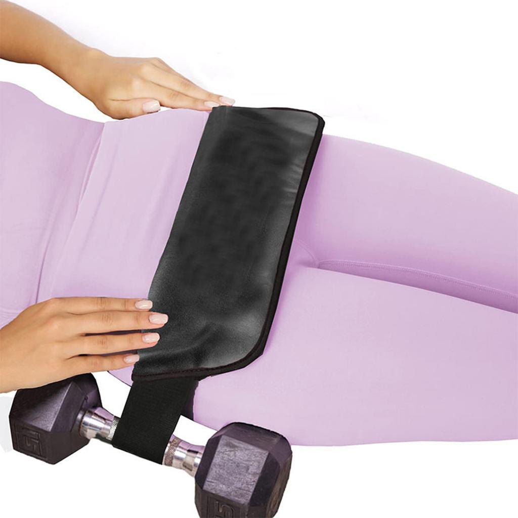 Hip Thrust Belt Dumbbell Weight-bearing Fitness Exercise Hip Training Belt Hip Belt Cushion