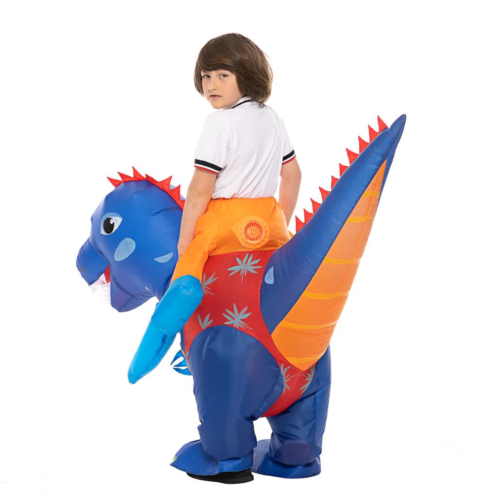 Douyin Popular Children'S Shorts Little Dinosaur Inflatable Clothes Children'S Riding Dinosaur Clothes