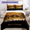 Lord Rings Quilt Cover Set Suitable for Playroom Machine Washable Perfect Gift for Friends Family